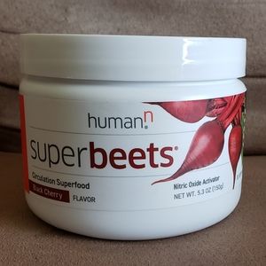 HumanN Superbeets Circulation Superfood Black Cherry Flavor Exp 03/2024 New Seal